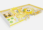 উদ্ভাবনী থিমযুক্ত বাচ্চাদের ইনডোর খেলার মাঠের সরঞ্জাম ইভা ম্যাটের সাথে ট্রামপোলিন জাম্পিং